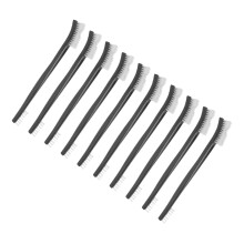 10Pack Double Ended Keyboard Cleaning Brush 2 in 1 Long Handle Plastic Bristles for Tight Spaces