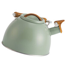 2Pcs Stainless Steel Stove Top Whistling Tea Kettle 3L With Handle