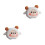2 Sets Handmade Wool Felt Sheep Ornament Diy Felting Craft 6
