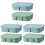 6 Pcs Household Freezer Boxes Multi-Function Fridge Ice Molds 2
