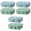 6 Pcs Household Freezer Boxes Multi-Function Fridge Ice Molds 3