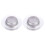 2 Pack Sink Food Strainer Filter Perforated Mesh Wide Rim Kitchen 2