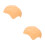 2Pcs Halloween Bald Cap Makeup Latex Head Wig Hat Costume Accessory 5