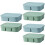 6 Pcs Household Freezer Boxes Multi-Function Fridge Ice Molds 6