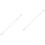 2Pcs Tension Shower Curtain Rod Telescoping 30-50cm 3