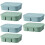 6 Pcs Household Freezer Boxes Multi-Function Fridge Ice Molds 7