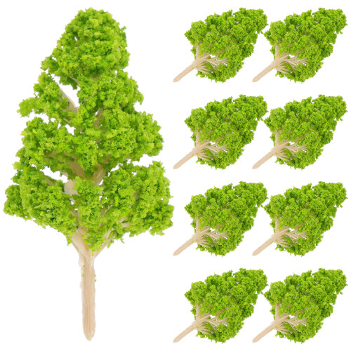 20 Pcs Miniature Sand Table Tree Model Artificial Decoration 2