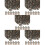 5Pcs Miniature Natural Stone For Microlandscape Sand Table Decoration 10