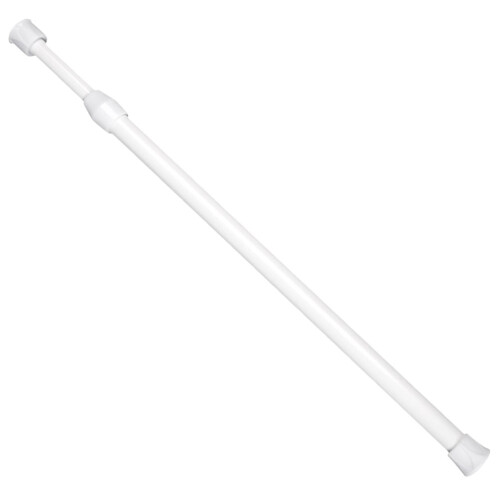 2Pcs Tension Shower Curtain Rod Telescoping 30-50cm 1