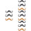 12 Pcs Fake Mustache Artificial Beard For Party 8