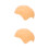 2Pcs Halloween Bald Cap Makeup Latex Head Wig Hat Costume Accessory 6