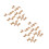 200 Pcs Mini Soldier Model Toy Set Action Figures 4