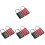 8 Pcs 10 Digit Coded Metal Luggage Locks For Gym Backpack 4