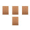 4Pcs Grid Printed Cork Board Blocking Mat For Crochet Macrame Craft 6
