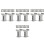 48 Pcs Train Bridge Pier Track Support Risers Compatible With All Brands 10