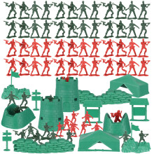 600 Pcs Mini Soldier Toy Military Plastic Model Men Figures Kit