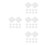 40 Pcs Wedding Cake Dummy Set Square Foam Display Model Party 7