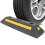 3Pcs Rubber Reinforced Garage Parking Stopper Wheel Aid 1