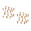 200 Pcs Mini Soldier Model Toy Set Action Figures 7