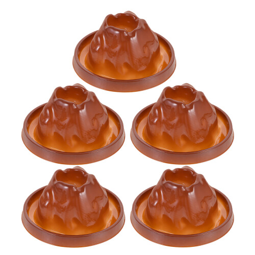 10 Pcs Experiment Volcano Models Eruptions Base Diy Kit