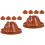 10 Pcs Experiment Volcano Models Eruptions Base Diy Kit 6