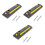 3Pcs Rubber Reinforced Garage Parking Stopper Wheel Aid 5