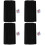 4 Sets Adhesive Bar Strips Decorative Felt Wall Bulletin Boards 6