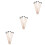 18 Pcs Solid Wood Rubber Drumsticks Keyboard Gavel 5