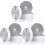 6 Pcs Double-Sided Hook And Loop Adhesive Tapes For Home Office Diy 2
