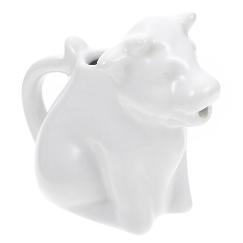 2 Count Ceramic Milk Jug Container Steamer Cup Espresso Machine Cups 2