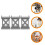 6 Pcs Railway Bridge Pier Toy Model Diy Support 11