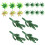 36 Pcs Artificial Tree Model Mini Plants For Train Layout 2