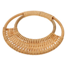 2Pcs Diy Bamboo Circle Handle For Handbag Purse Making