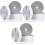 6 Pcs Double-Sided Hook And Loop Adhesive Tapes For Home Office Diy 3