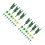 36 Pcs Artificial Tree Model Mini Plants For Train Layout 4