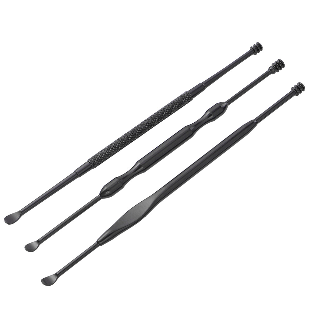 Iplusmile 6 Pcs Stainless Steel Earwax Removal Spoon