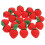 40Pcs Household Red Mini Erasers Tpr for Student Study 5