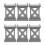 6 Pcs Railway Bridge Pier Toy Model Diy Support 7