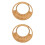 2Pcs Diy Bamboo Circle Handle For Handbag Purse Making 4