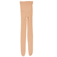 Beige Eislaufstrumpfhose Damen Warm Dick Nylon Elasthan Komfort