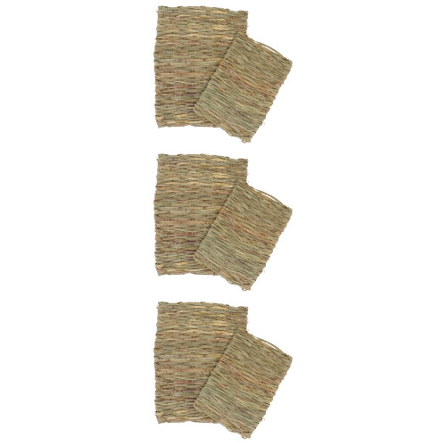 6 Pcs Grass Mat Sleeping Nest 2