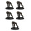 5Pcs Durable Multicolor Prehistoric Human Evolution Models 8