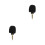 2Pcs Recording Microphone 3.5Mm 4-Pole Singing Plug-In Mini Mic 4