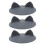 9Pcs Reusable Grey Silicone Mug Lids Leakproof Cup Covers for Home 1