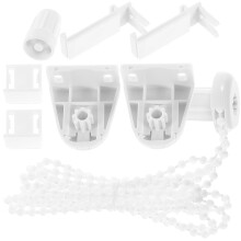 10 Sets Curtain Accessories Vertical Blinds Shade Beads Chain Buckles