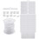 2 Sets Vertical Blind Bottom Weights And Chains Repair Kit 2