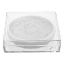 5Pcs Silver Porcelain Watercolor Bowls Durable Ceramic Mixing Plates