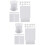 2 Sets Vertical Blind Bottom Weights And Chains Repair Kit 8