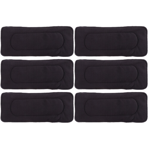 2 Count Bamboo Charcoal Diaper Elder Man Breathable Fiber Inserts 1