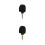 2Pcs Recording Microphone 3.5Mm 4-Pole Singing Plug-In Mini Mic 3